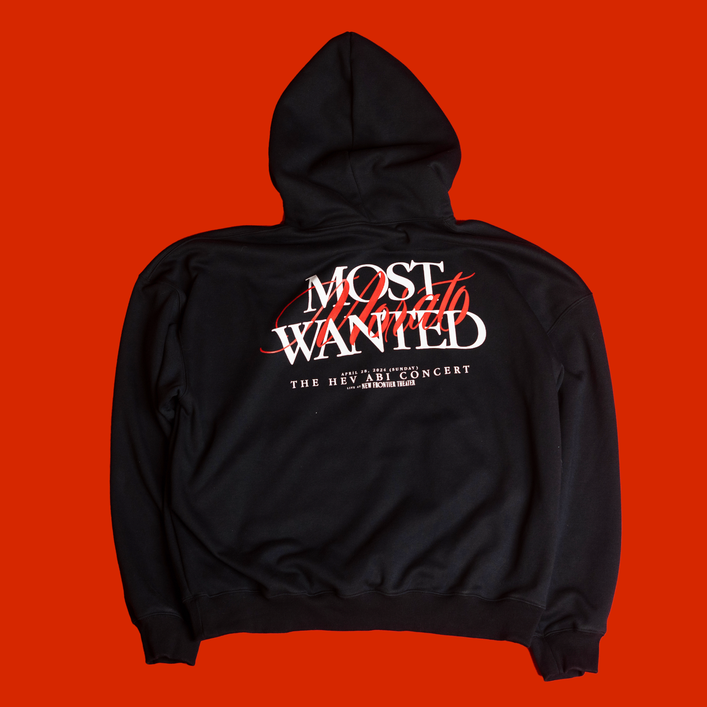 “MORATO MOST WANTED” HOODIE IN BLACK