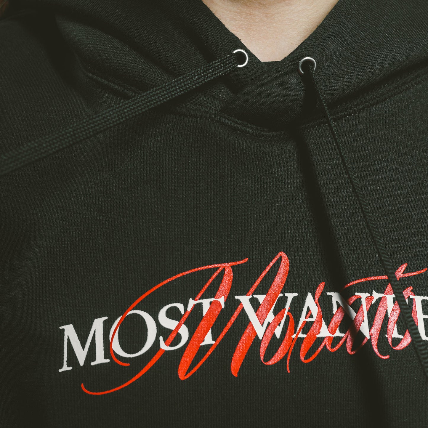 “MORATO MOST WANTED” HOODIE IN BLACK