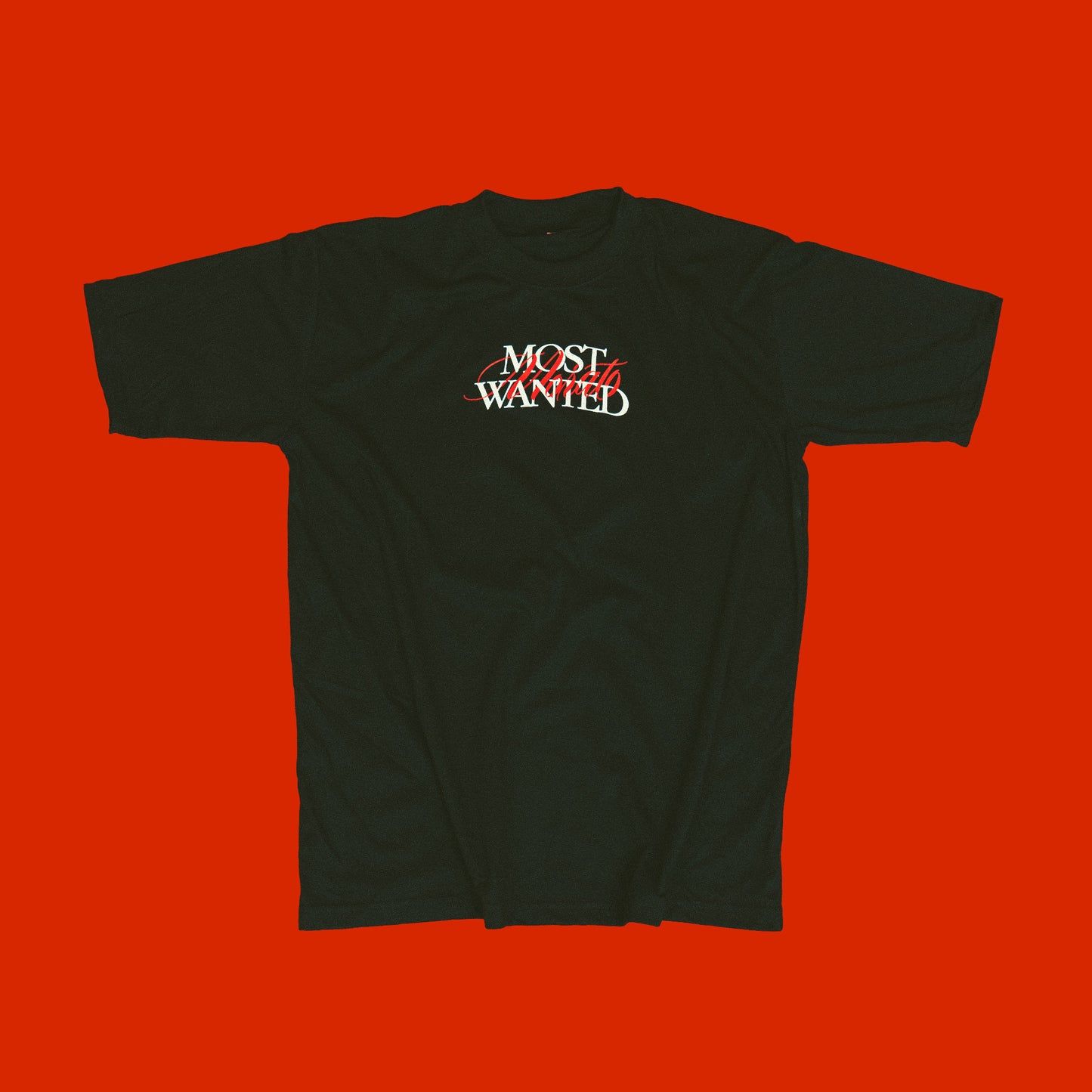 “MORATO MOST WANTED” TEE IN BLACK