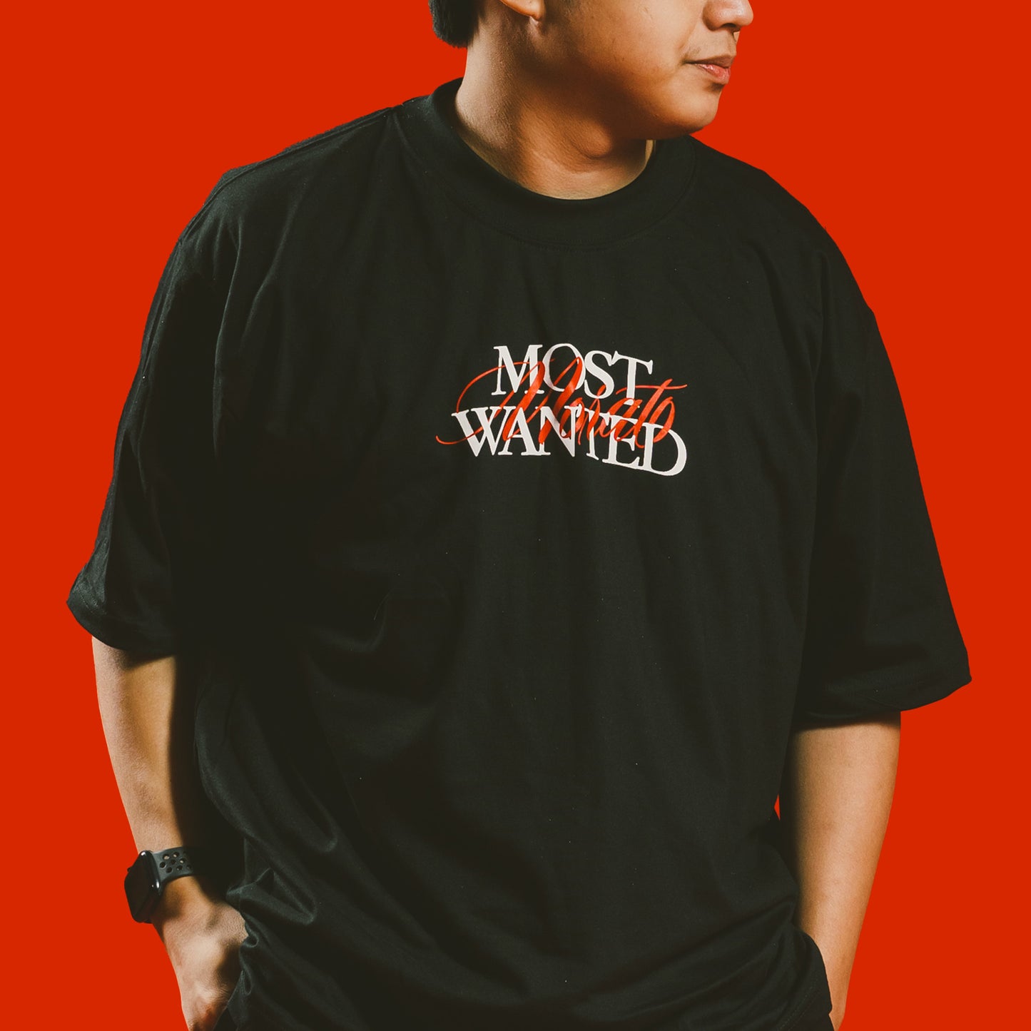 “MORATO MOST WANTED” TEE IN BLACK