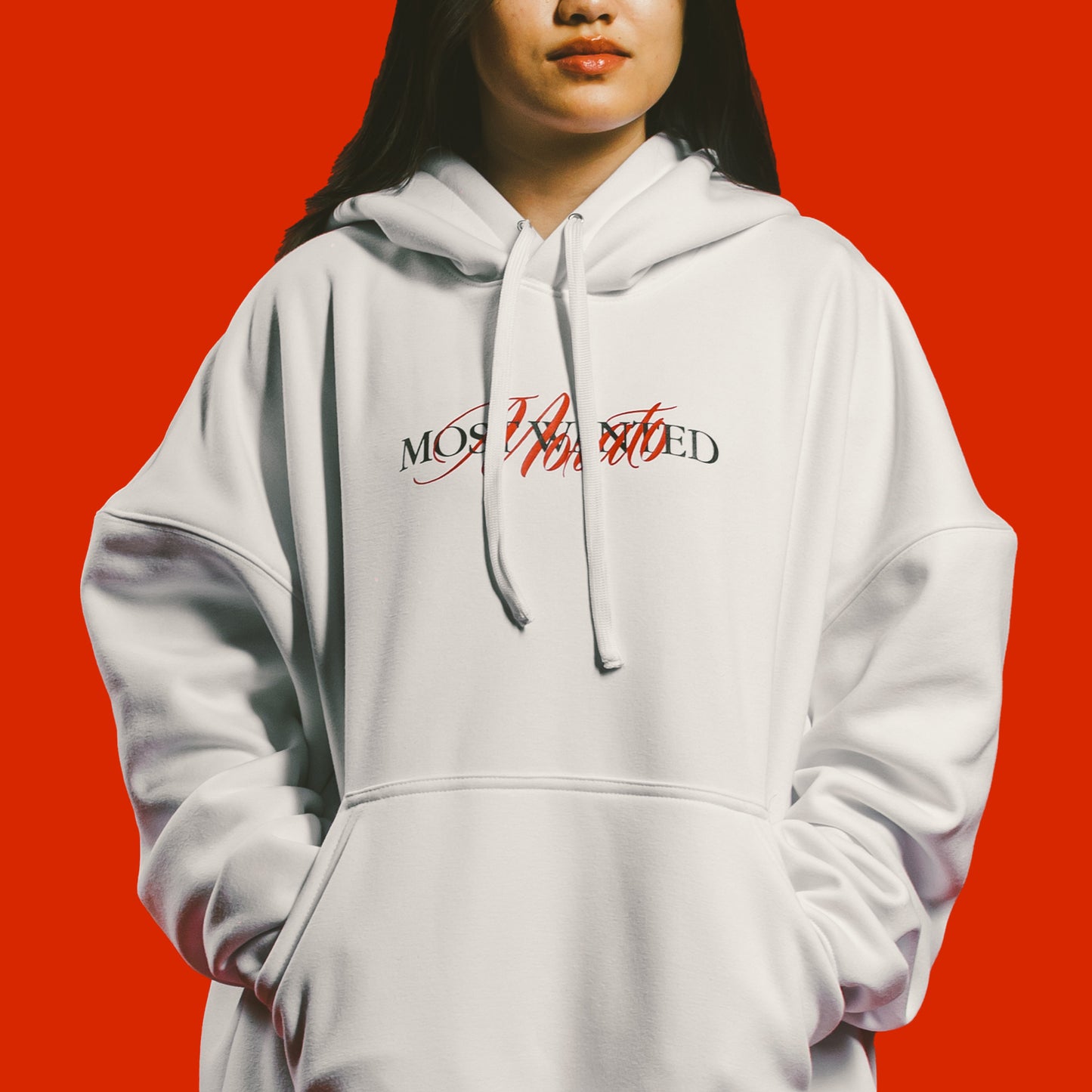 “MORATO MOST WANTED” HOODIE IN WHITE